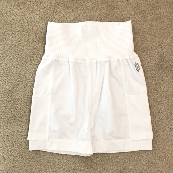 Free People Good Karma Tennis Shorts In White. NWOT! Sz XS/S - Picture 3 of 6